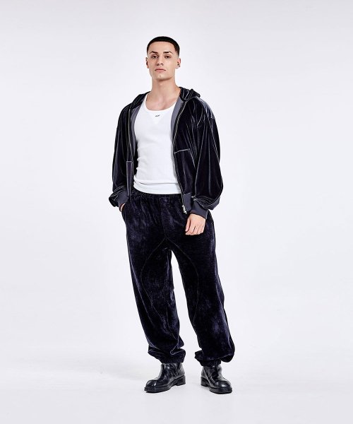 Triangle sweatpants - Navy
