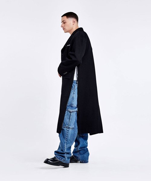 Denim cargo pants - Blue