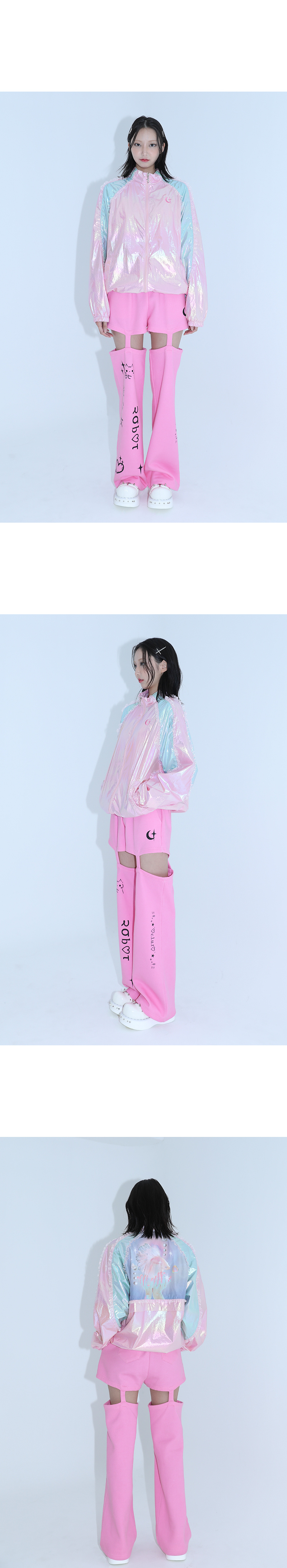 ★2023FW新作★CLUT STUDIO★0 7 cut out emoji pants MUSINSA | CLUT STUDIO 0 7 Cutout Emoji Pants – Black