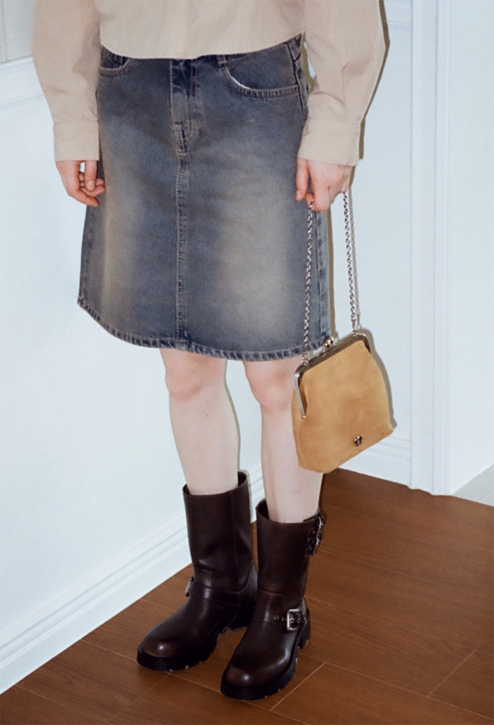 ● angelie ● TOAST BAG MEDIUM / SUEDE MUSINSA | ANGELIE TOAST BAG MEDIUM/SUEDE