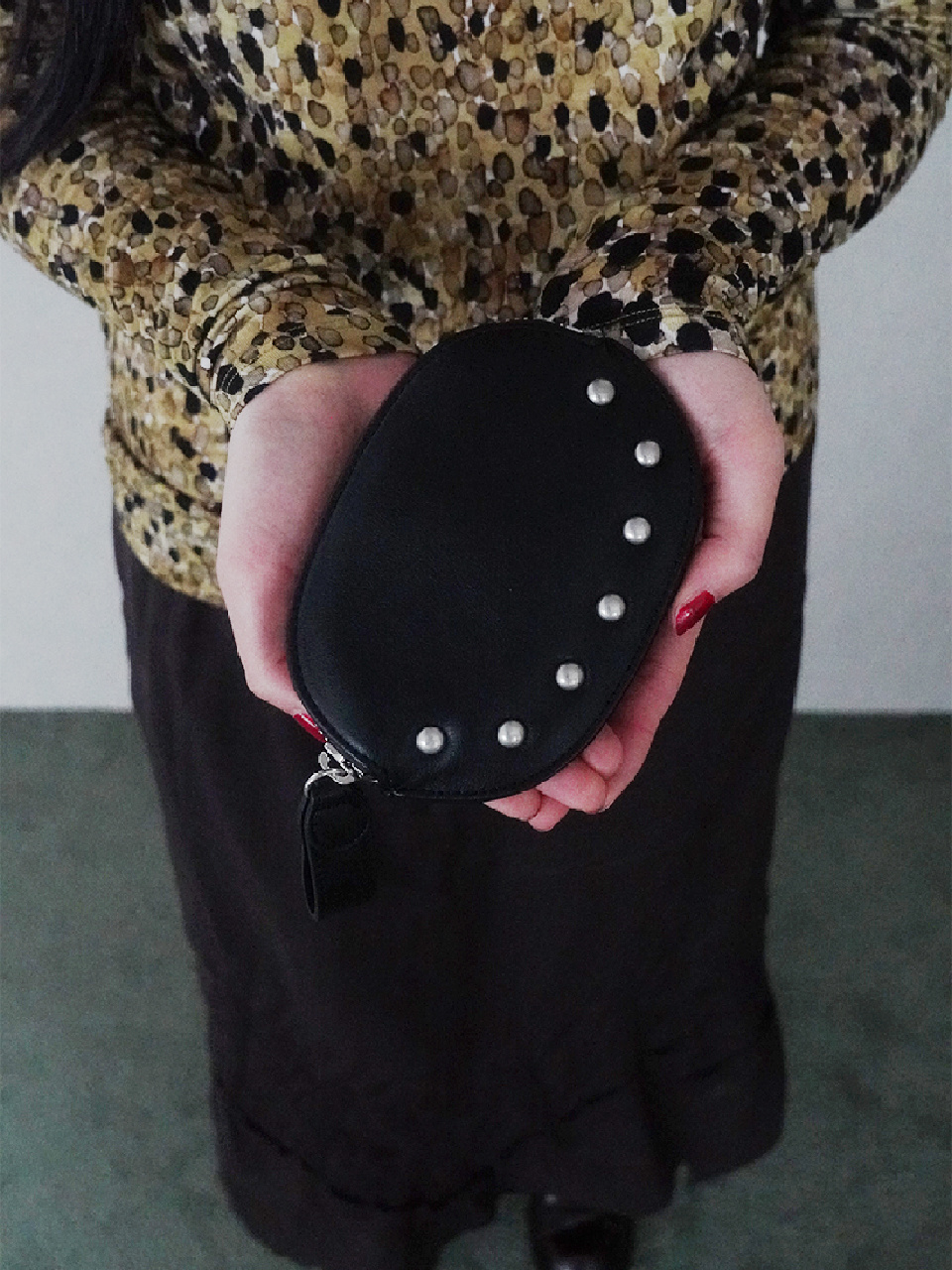 MUSINSA公式 | COLOCYNTH Dots Wallet Black