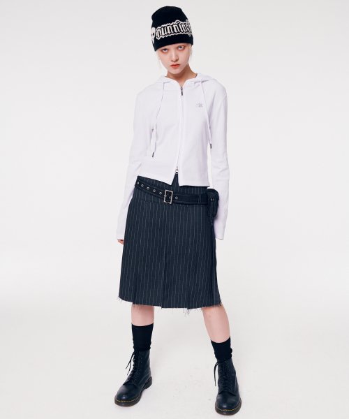 NON-FADE DENIM BELT POUCH [BLACK]