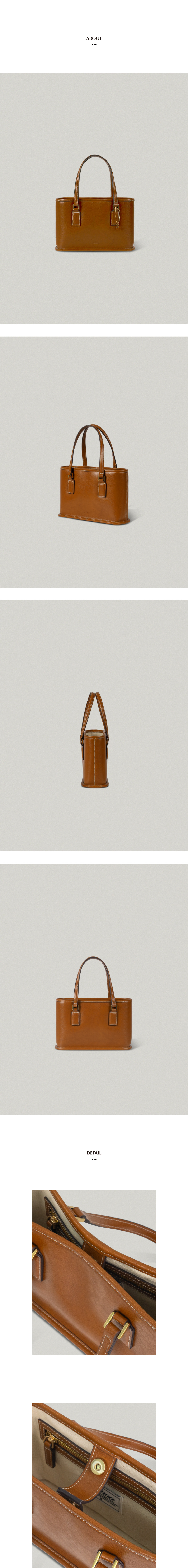 ★FOLNUA★ [Ecru, Red Exclusive] MINI BOROUGH BAG STITCH [6C MUSINSA | FOLNUA MINI BOROUGH BAG - STITCH [4COLOR]