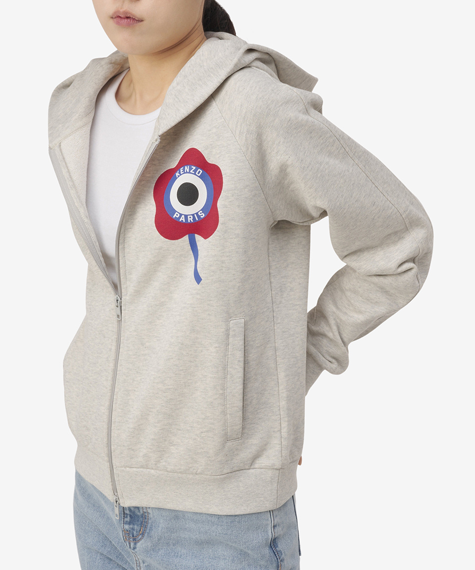 パーカー・フーディ KENZO GOTS KENZO DRAGONFLY FULL ZIP HOODIE FD55SW4424MF_99J-4_bc55811d-