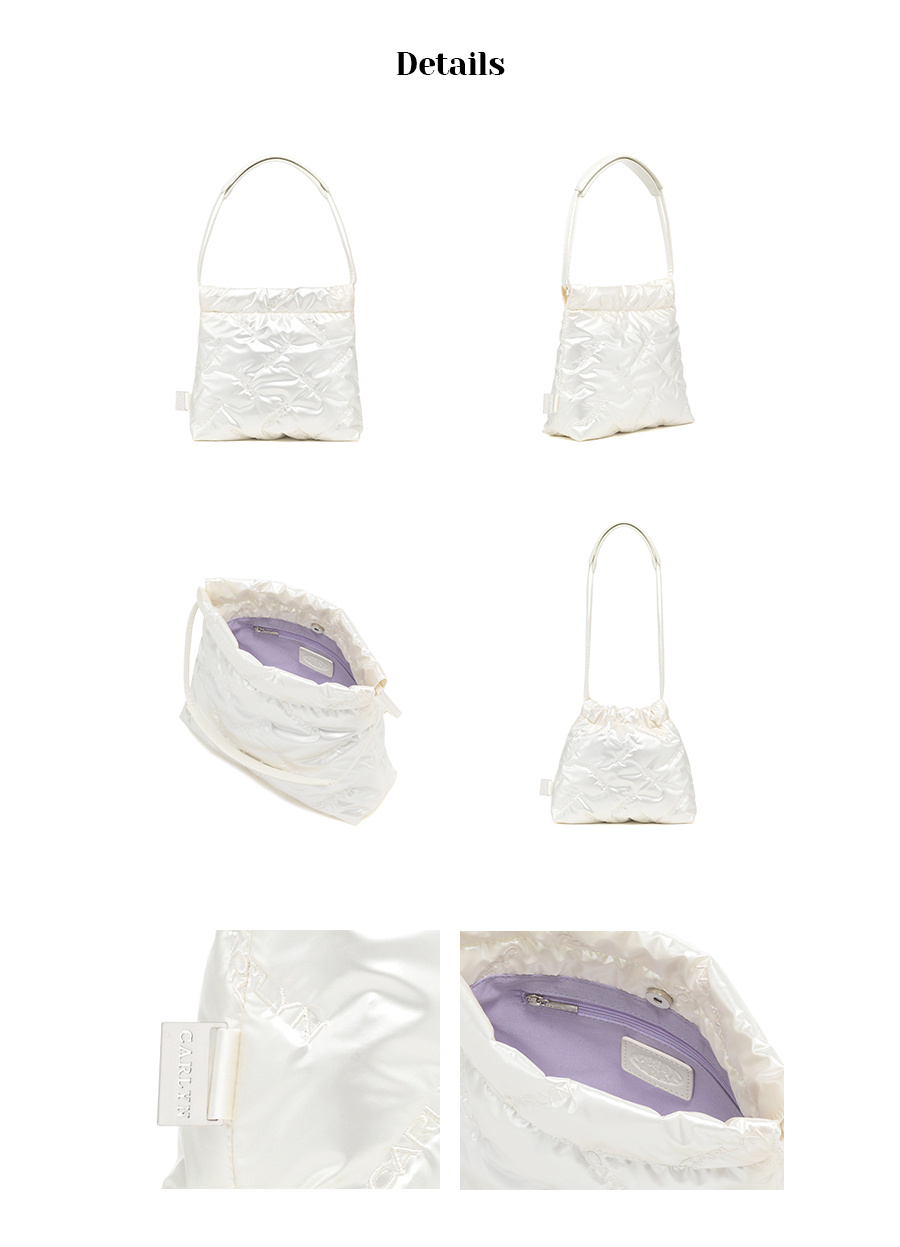 MUSINSA | CARLYN Mini Twee - Pearl White