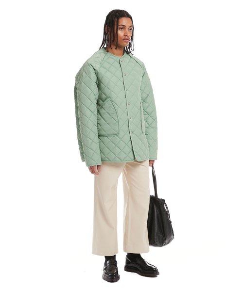 Mint Quilted Jacket