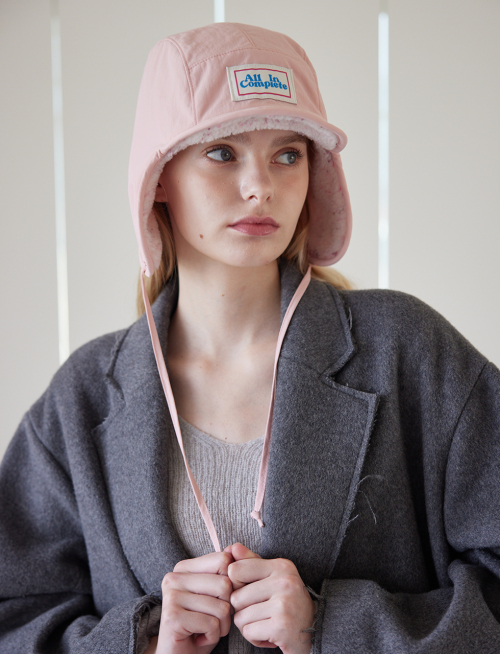 Sprinkle Teddy Reversible Trooper Hat (Pink)