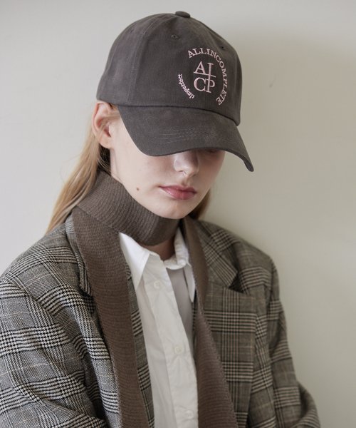 Round Logo Ball Cap (Charcoal)