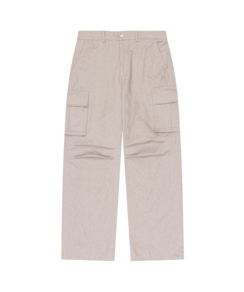 Pigment Cargo Pocket Pants (Gray)