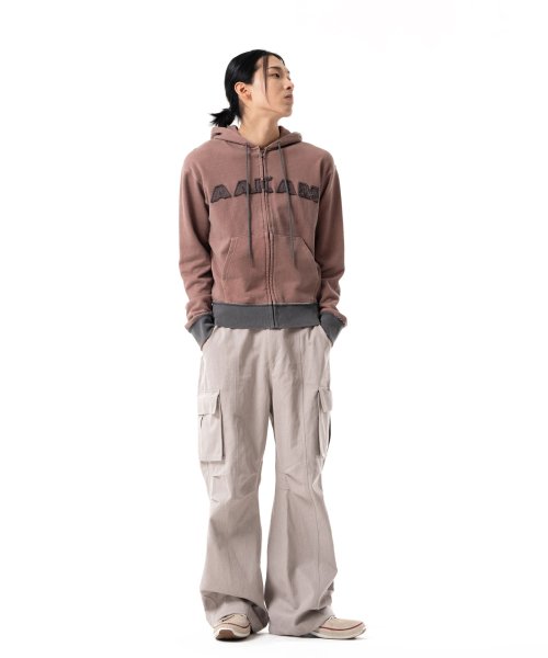 Pigment Cargo Pocket Pants (Gray)