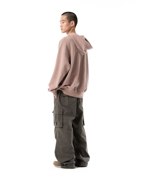 Pure Night Printed Hoodie (Brown)