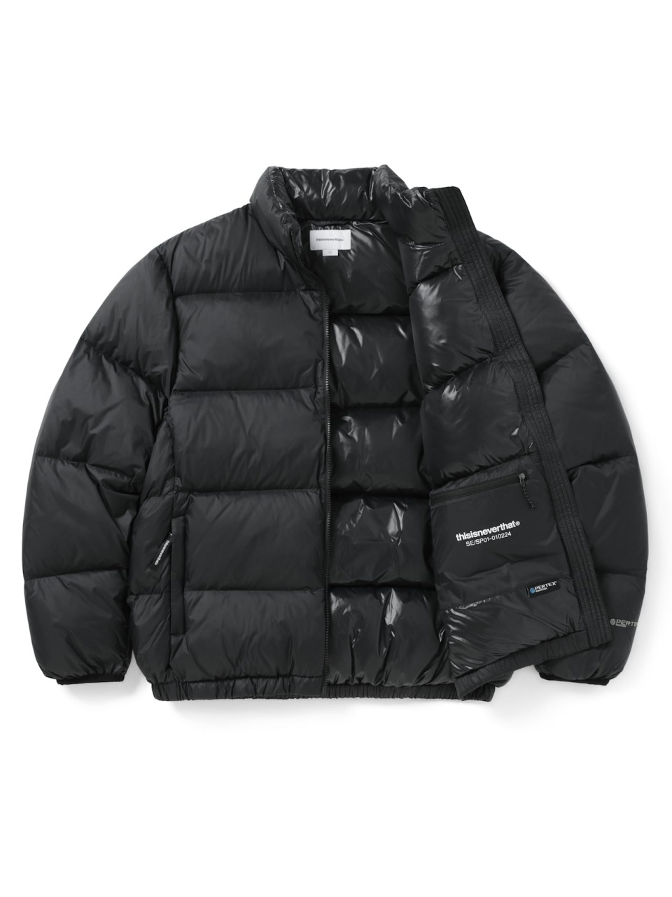 MUSINSA | thisisneverthat® PERTEX® T Down Jacket_Black