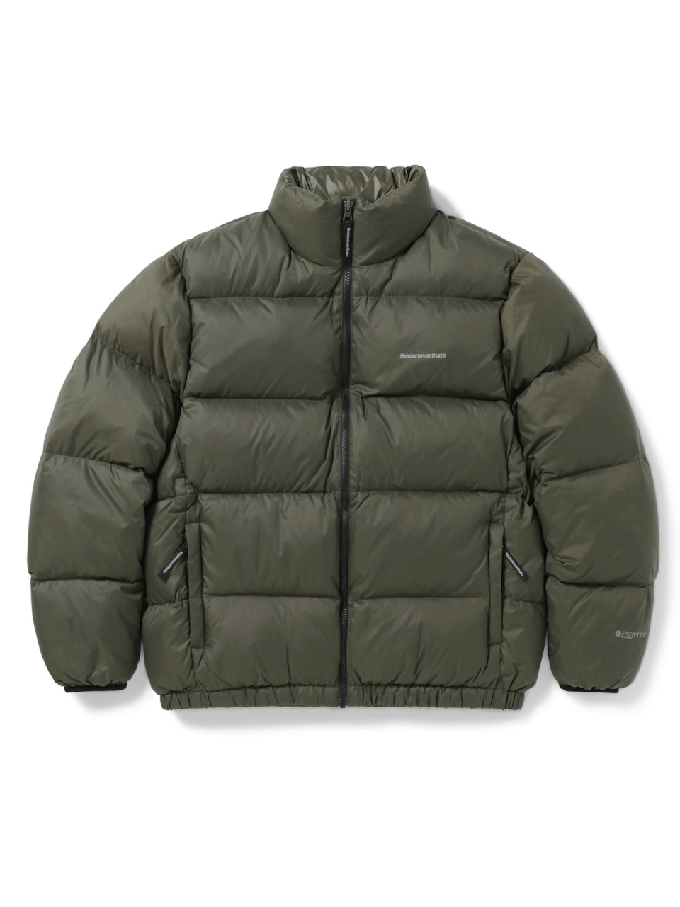 MUSINSA | thisisneverthat® Satin Jacket Olive