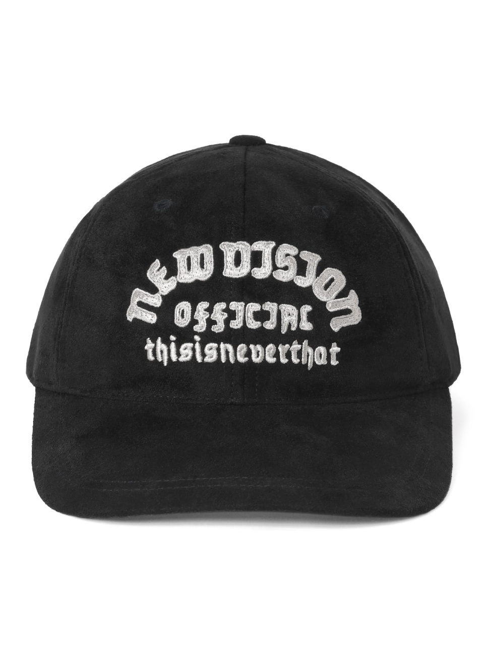 디스이즈네버댓(THISISNEVERTHAT) New Vision Suede Cap Black - 사이즈 & 후기 | 무신사