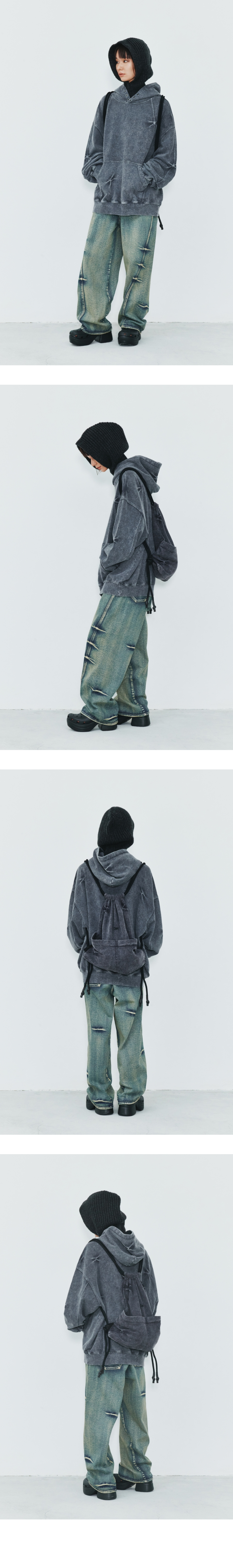 메종미네드 ~50% - PINCH GYM SACK BLACK