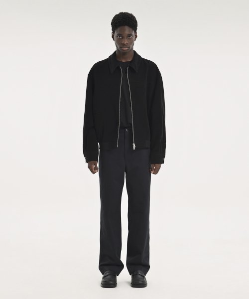 Moleskin Western Jacket, Black