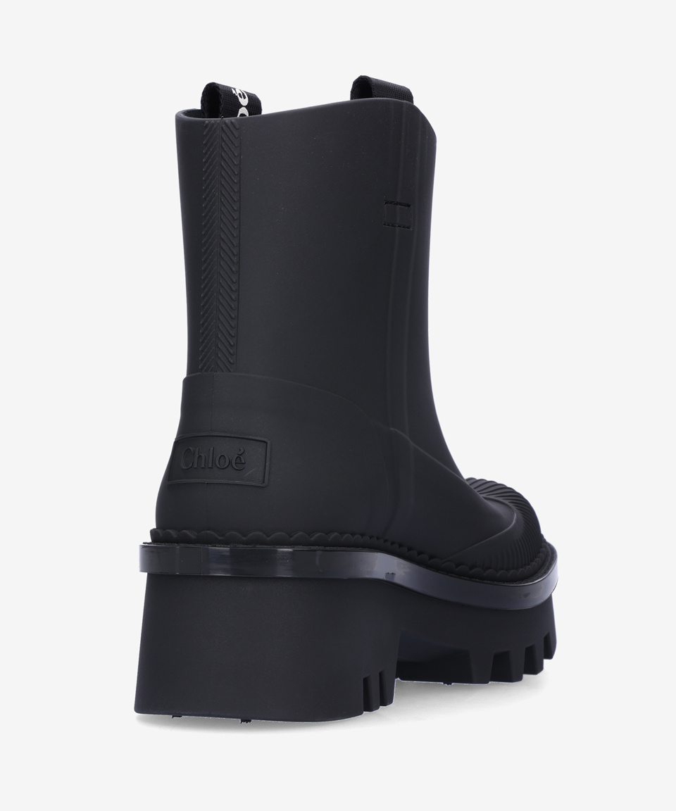 【Chloe】RAINA BOOTIE◆CHC23A904FP Chloé Raina rain boots for Women - Brown in UAE | Level Shoes