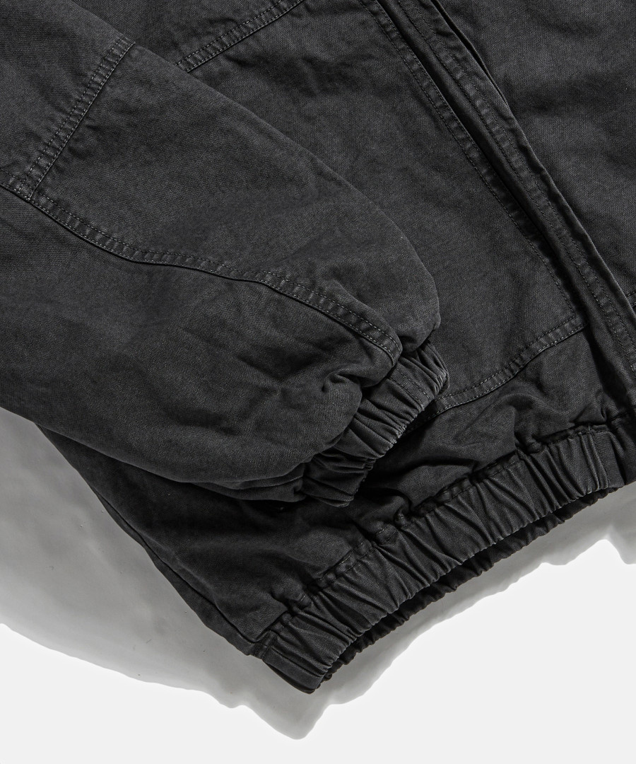 Overdyed Hooded Work Jacket Pigment Black 상세 이미지 26