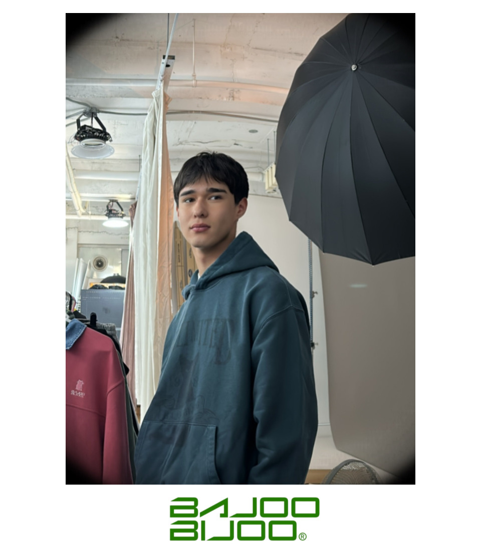 바쥬비쥬(BAJOO BIJOO) Cat Logo Embroidery Pigment Hoodie [Green] - 사이즈 & 후기 ...