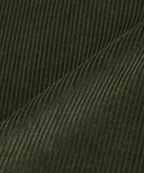 2WAY CROPPED CORDUROY DRIZZLER JACKET_OLIVE