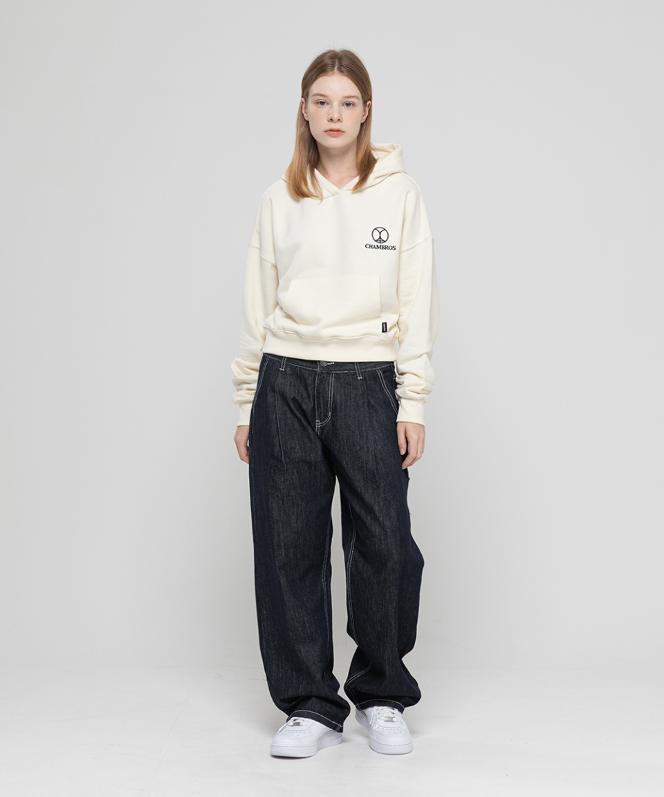 JemutのSleek Non-Fade Denim Pants 全2色 Selvedge Faded Light Denim Pants – La Garçonne