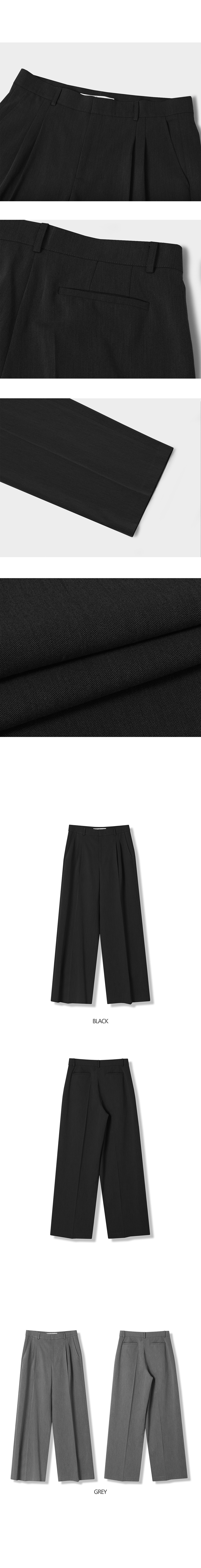 ★送料・関税込★AVANDRESS★ Smart Tuck Slacks★ MUSINSA | AVANDRESS Smart Tuck Slacks BLACK