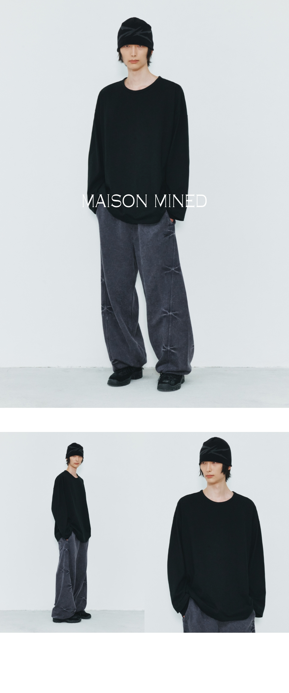【MAISON MINED】24SS★ SURFACE UNIFORM LONG SLEEVE MUSINSA | MAISON MINED SURFACE UNIFORM LONG SLEEVE BLACK