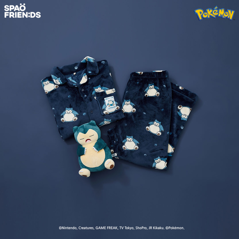 스파오(SPAO) (포켓몬) 트레이너가 되고싶어 수면잠옷(NAVY)_SPPPD4TU06