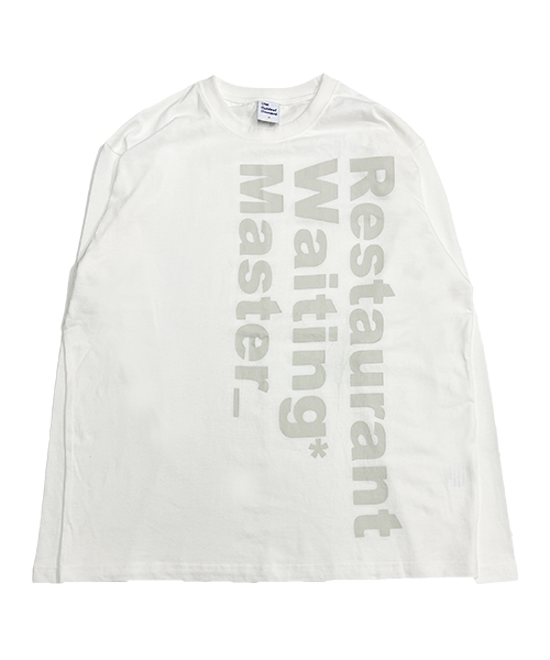 TCM restaurant long sleeve (white/ivory)