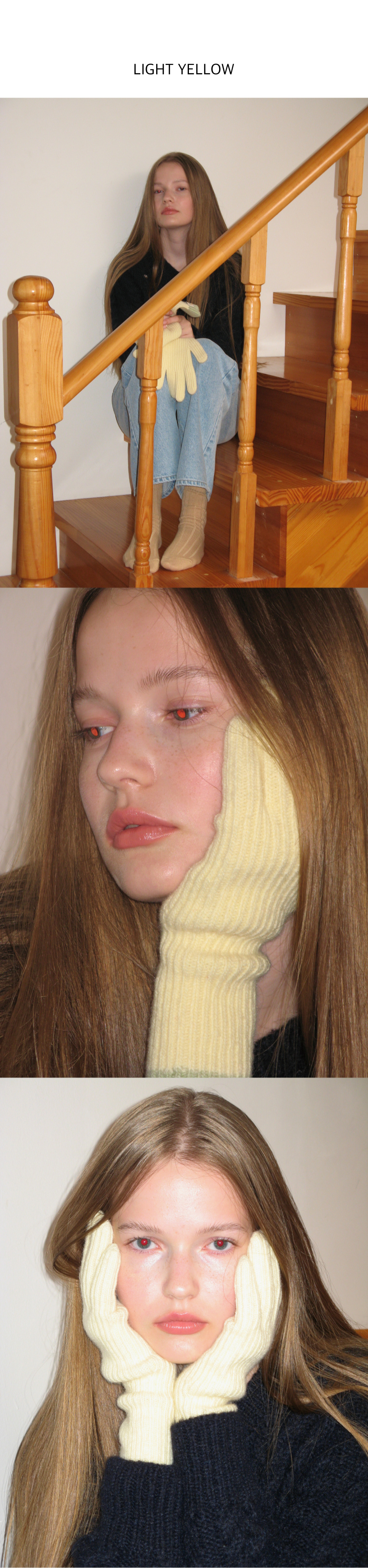 MUSINSA | SOMEWHEREBUTTER Butter Cashmere Gloves - 4color