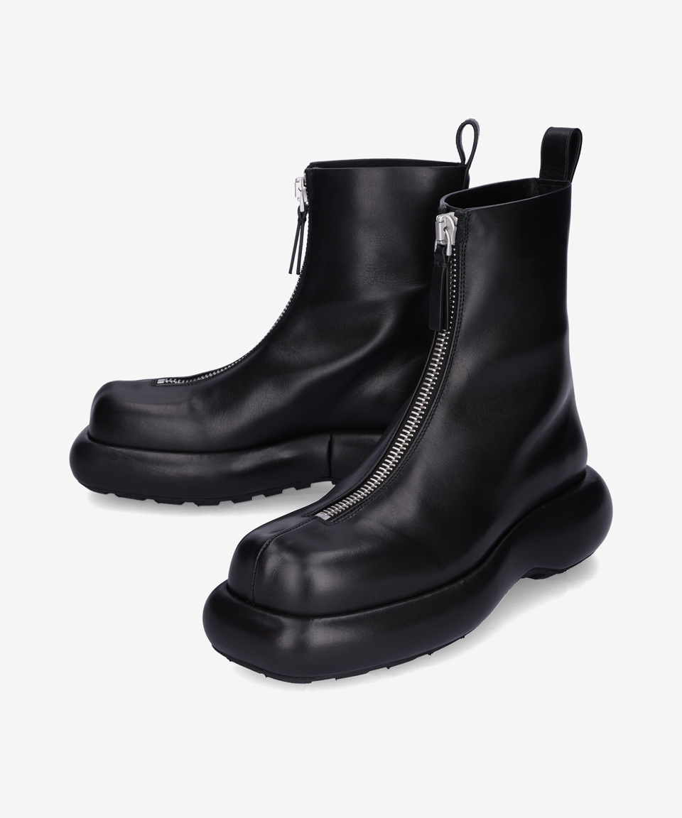 MUSINSA | JIL SANDER Women's Zip-up Chunky Leather Chelsea