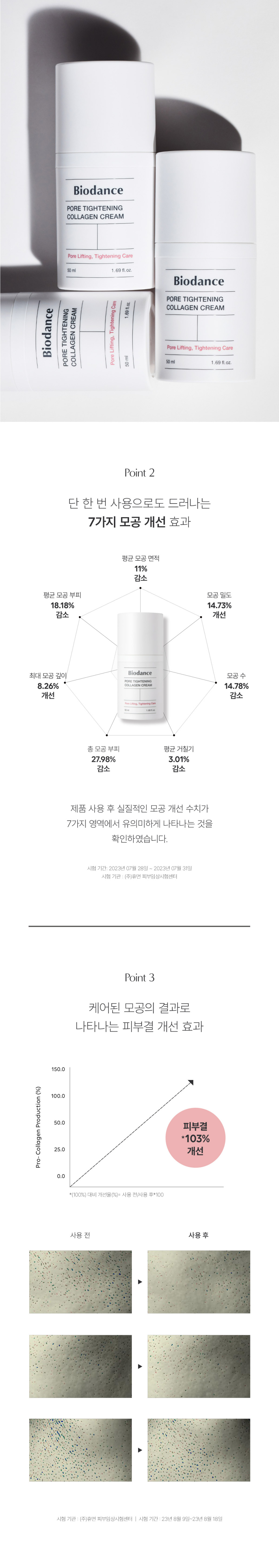 바이오던스(BIODANCE) 포어 타이트닝 콜라겐 크림