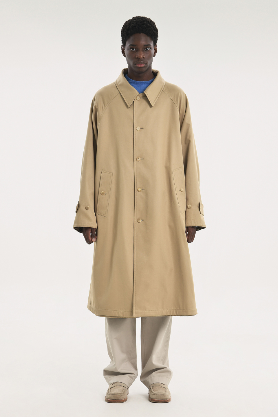 kawaraman　SOPH REVERSIBLE BALMACAAN C MUSINSA | BROWNYARD 23FW Reversible Balmacaan Coat, Beige