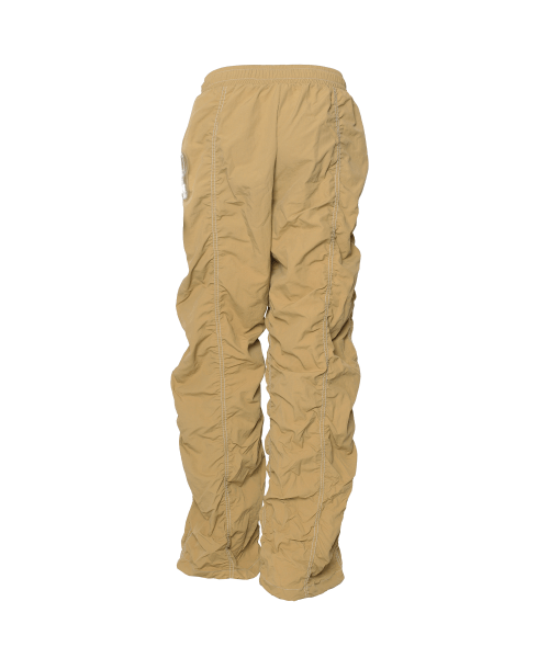 WAVE PUCKERING PANTS CAMEL