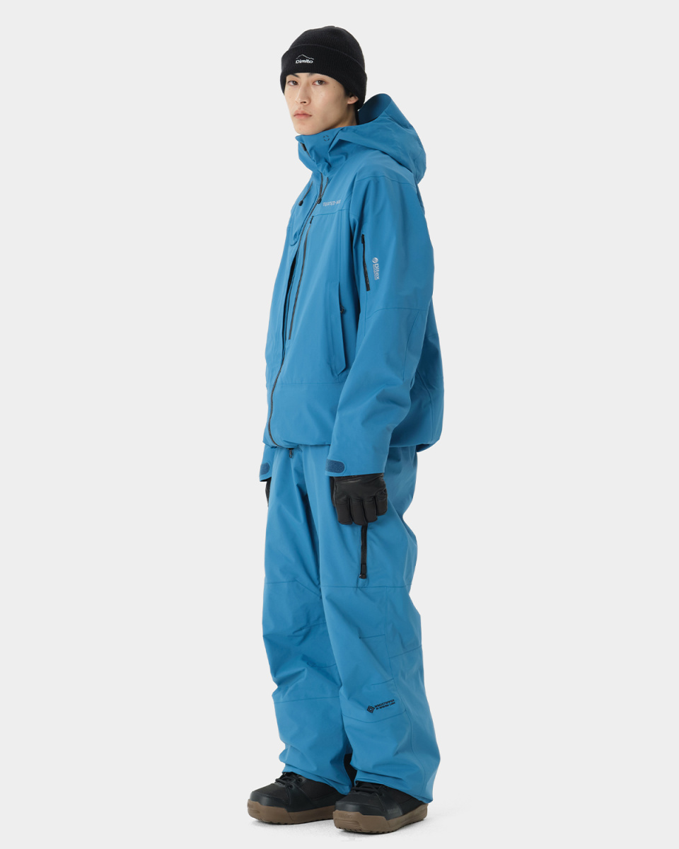MUSINSA公式 | Dimito GTX (VTX x EIDER) BIB 2L PANTS AQUA STEEL
