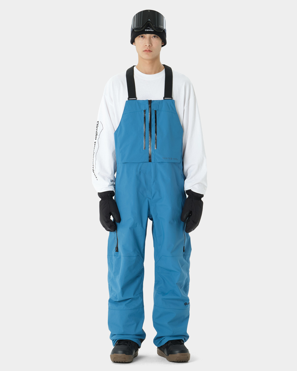 スノーボード DIMITO GTX BIB 2L PANTS 디미토(DIMITO) GTX (VTX X EIDER) BIB 2L PANTS AQUA STEEL - 사이즈