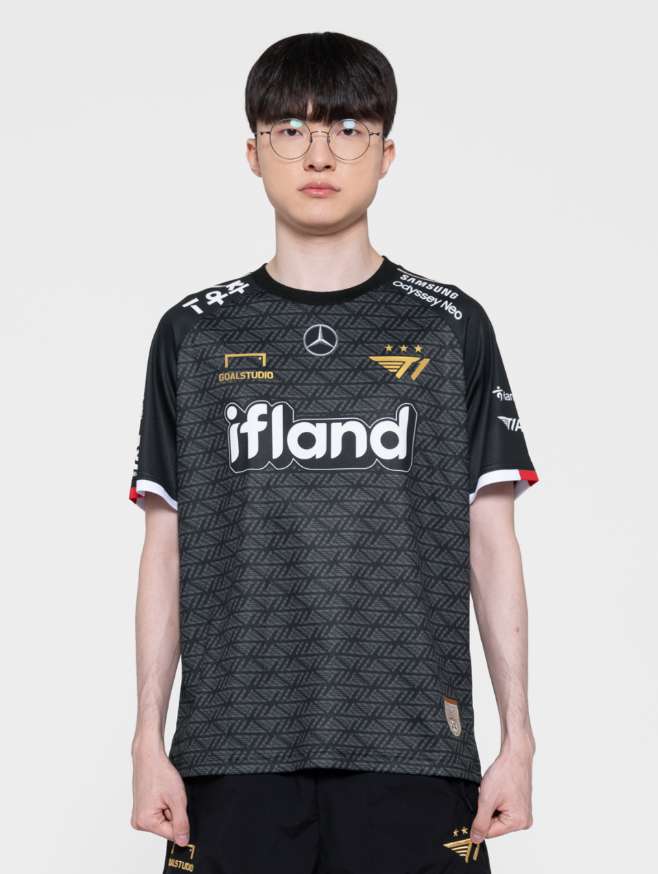 ウェア 2023 T1 Uniform Worlds Jersey T1 2023 League of Legends Uniform Jersey - The Gaming Wear