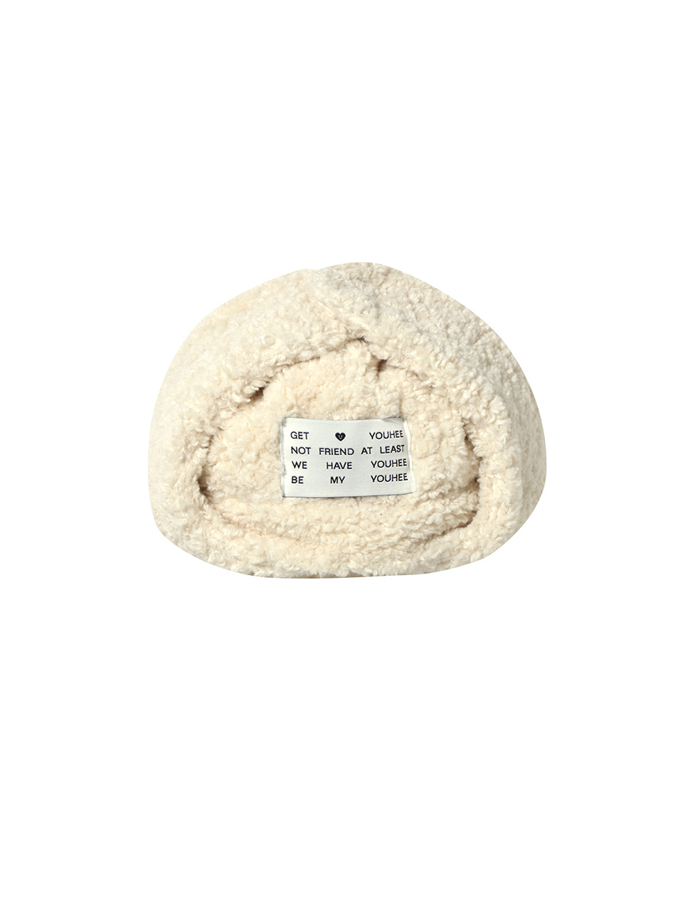 MUSINSA | YOUHEE YOUHEE SHEARING TRAPPER HAT BROWN