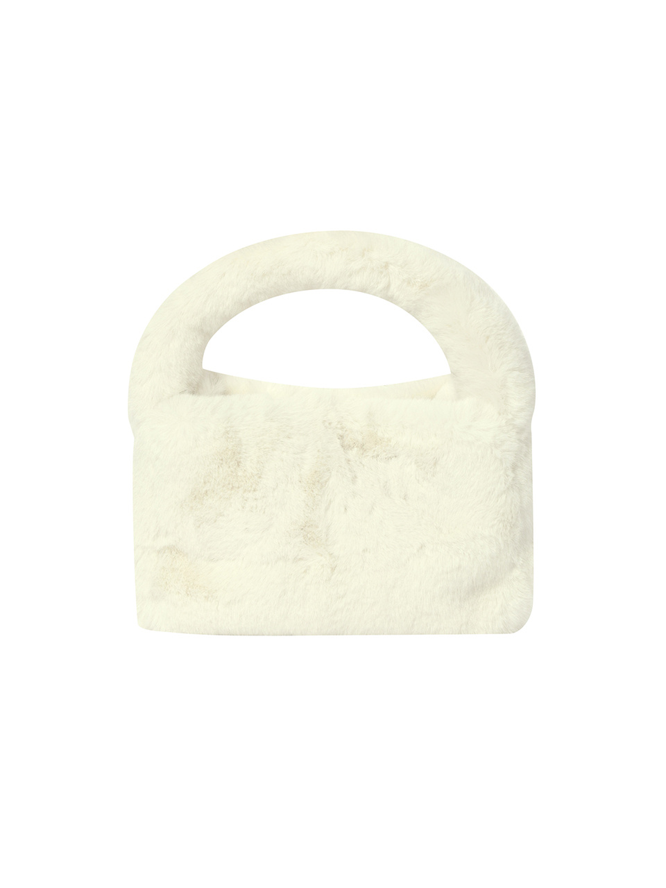 MUSINSA | YOUHEE YOUHEE FUR TOTE BAG IVORY