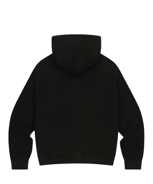 129 Logo Patch Hooded Zip-Up