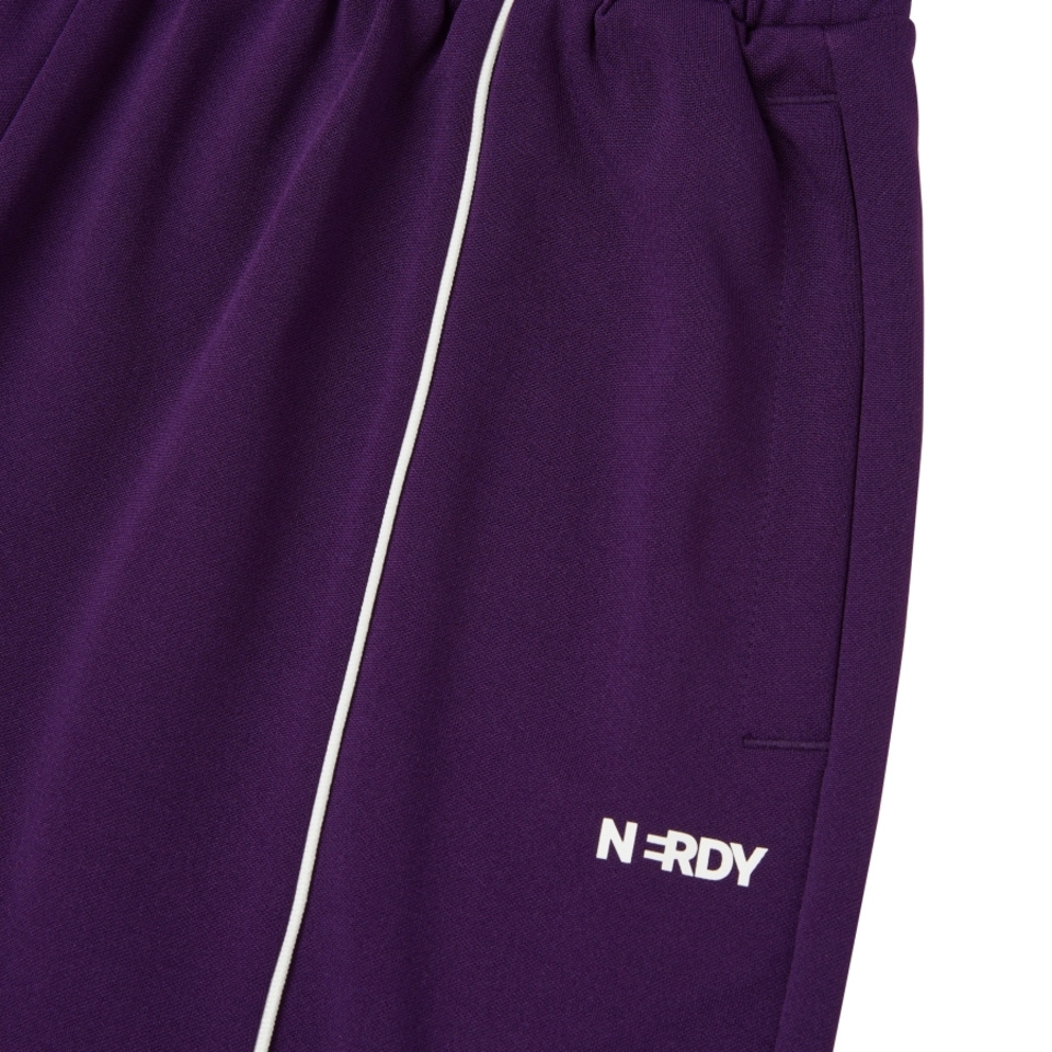 ☆NERDY☆ Racing Track Pants Dark Purple MUSINSA | NERDY [Celebrity Worn] Racing Track Pants Dark Purple