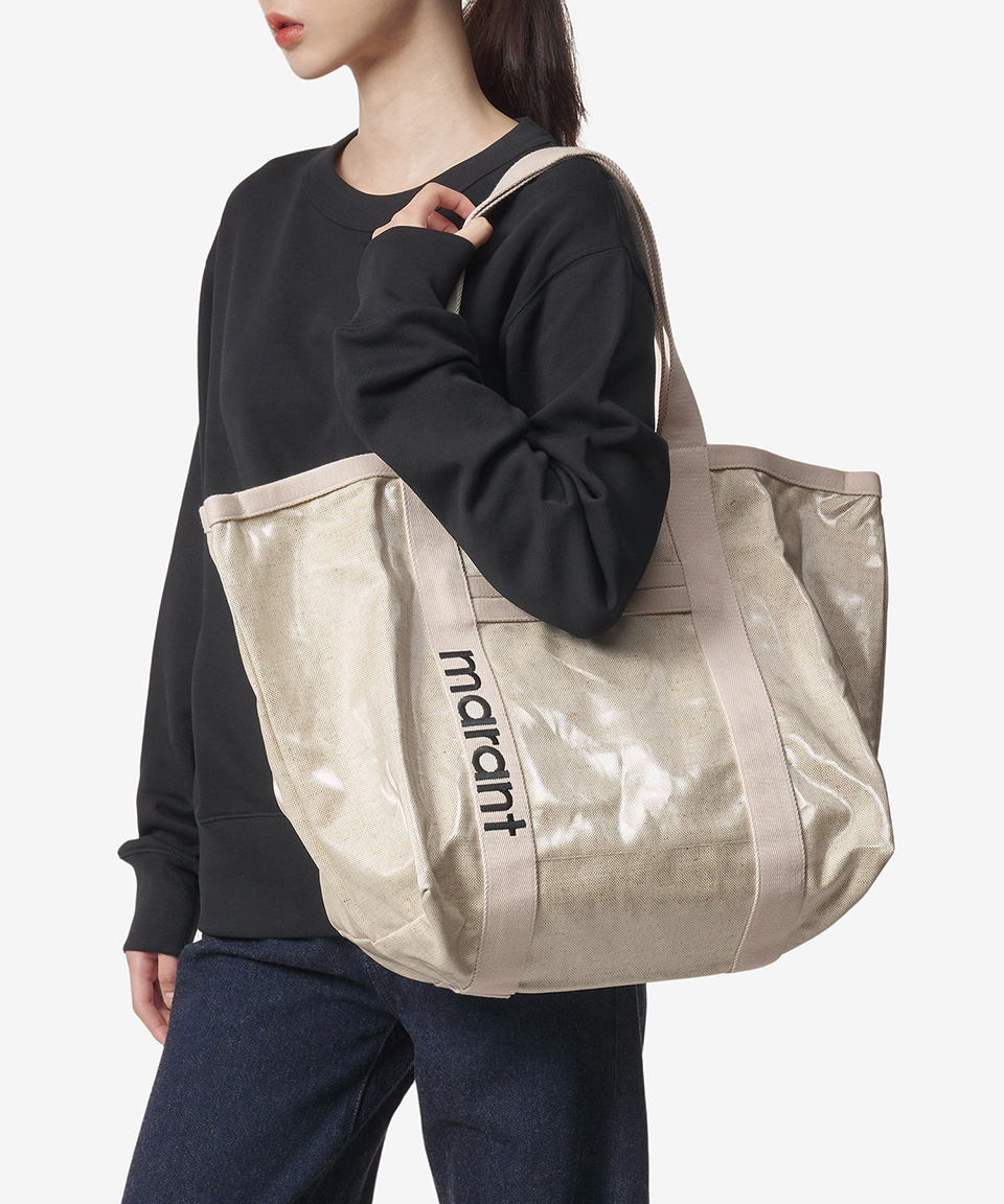 MUSINSA | ISABEL MARANT Darwen Tote Bag - Beige