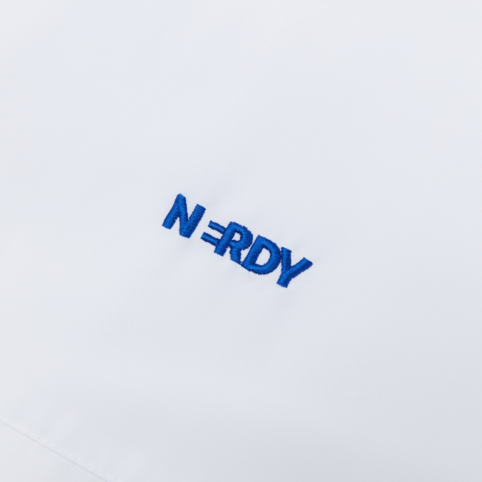 ☆NERDY☆ Bold Line Windbreaker White MUSINSA | NERDY Bold Line Windbreaker White