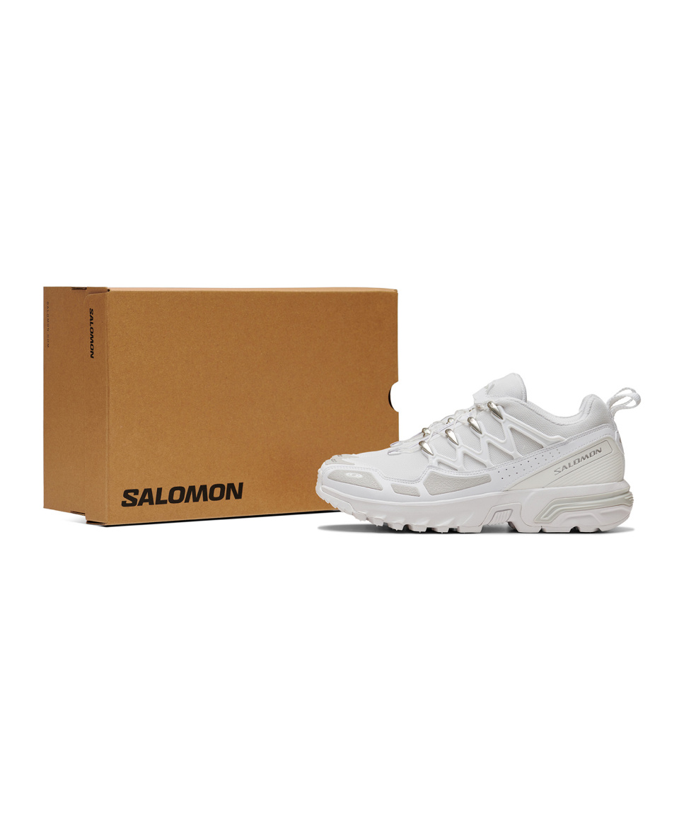 살로몬(SALOMON) ACS+ - 화이트:화이트:실버 / L47236700