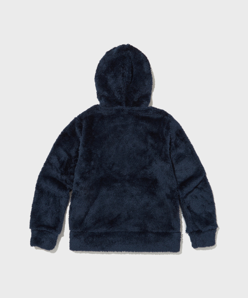 여성 셰르파 풀집업 후리스 재킷 Normal Navy