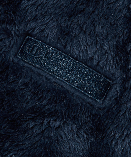 여성 셰르파 풀집업 후리스 재킷 Normal Navy