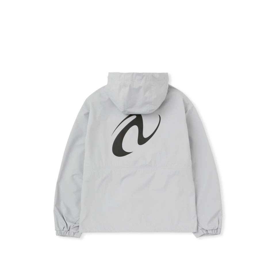 MUSINSA | NERDY 3-layer structure windbreaker light grey