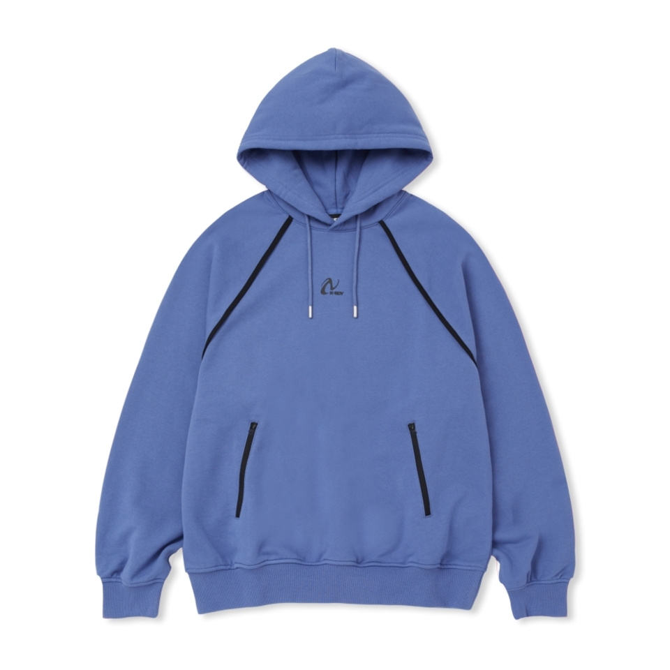 さらに100円引き◆NERDY◆layer pinwheel hoodie ノルディ NERDY PINWHEEL LOGO HOODIE ピンホイールロゴフーディ