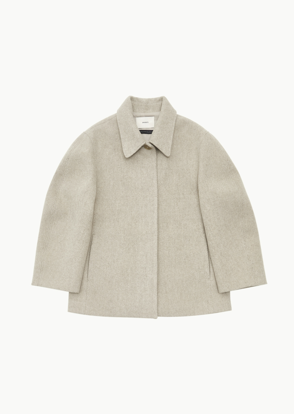 AMOMENTO アモメント アワーグラス ハーフ コート MUSINSA公式 | AMOMENTO HOURGLASS HALF COAT