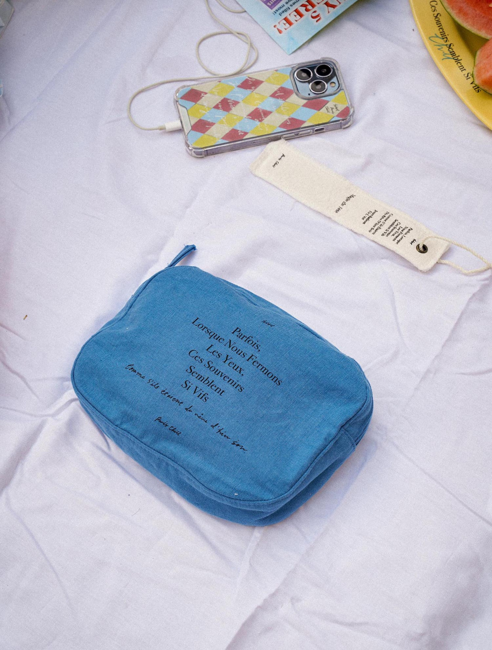 MUSINSA | HOTEL PARIS CHILL Voyage Pouch (6color)